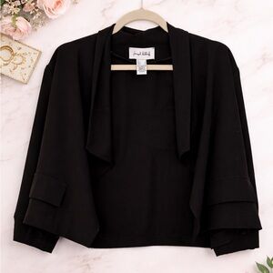 Joseph Ribkoff Black Boxy Cover-Up Style 251088